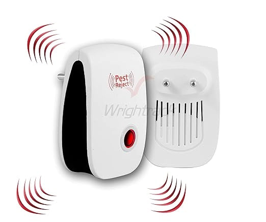 Home Pest & Rodent Repelling Aid for Mosquito, Cockroaches, Ants Spider Insect Pest Control Electric Pest Solution (Pack of 2)