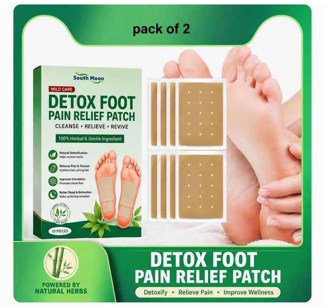 Dettox foot pain Relief  Relief patch pack of 2