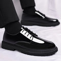 MENS SHINNING BLACK LACE UP PARTY AND FORMAL SHOES