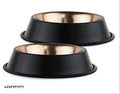 Stainless Steel Feeding Bowl for Pet (Multicolor, 600 ml) (Pack of 2)