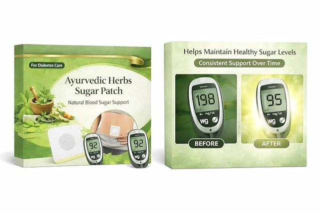 Sugar Patch. Natural Blood Sugar Support Patch for Diabetes Care Diabetic Herbs Sugar Patch- (Buy 1 Get 1 Free)